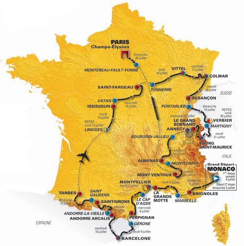 2009 Tour de France Course