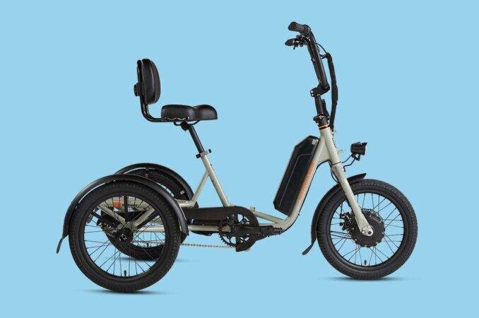 RadTrike in blue background