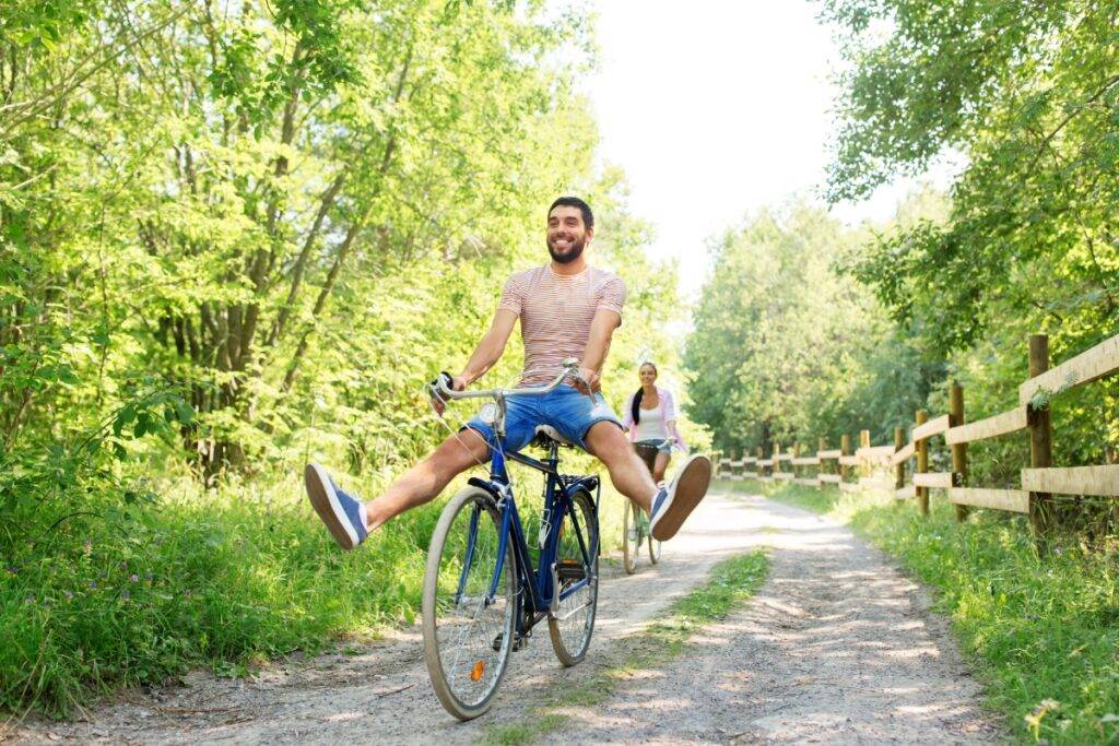 Cycling happy