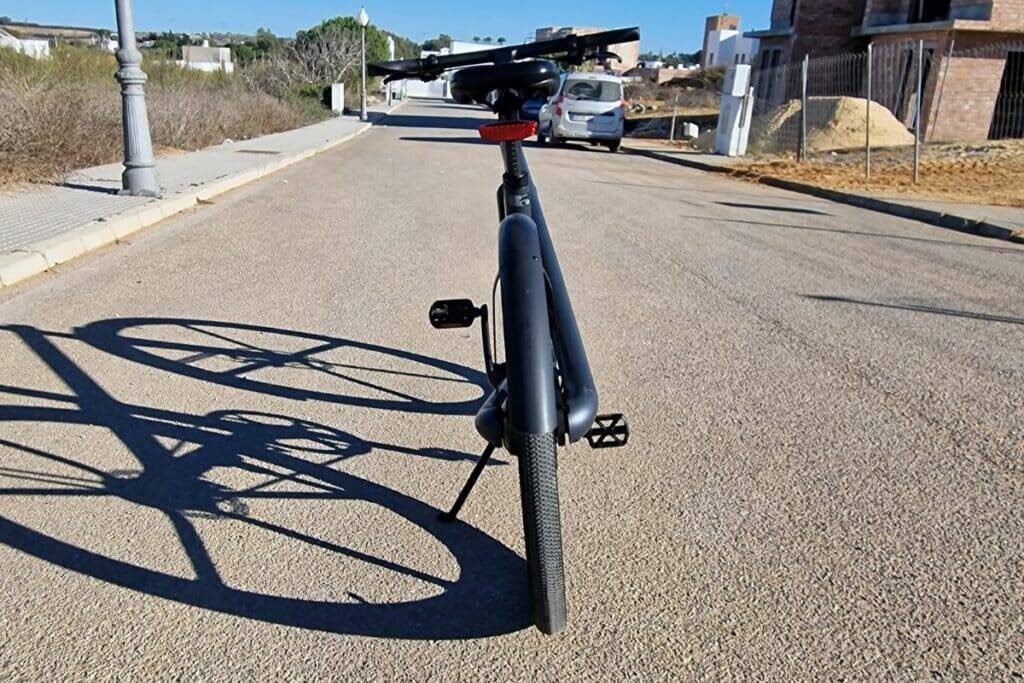 Rear view of the Honbike Uni4